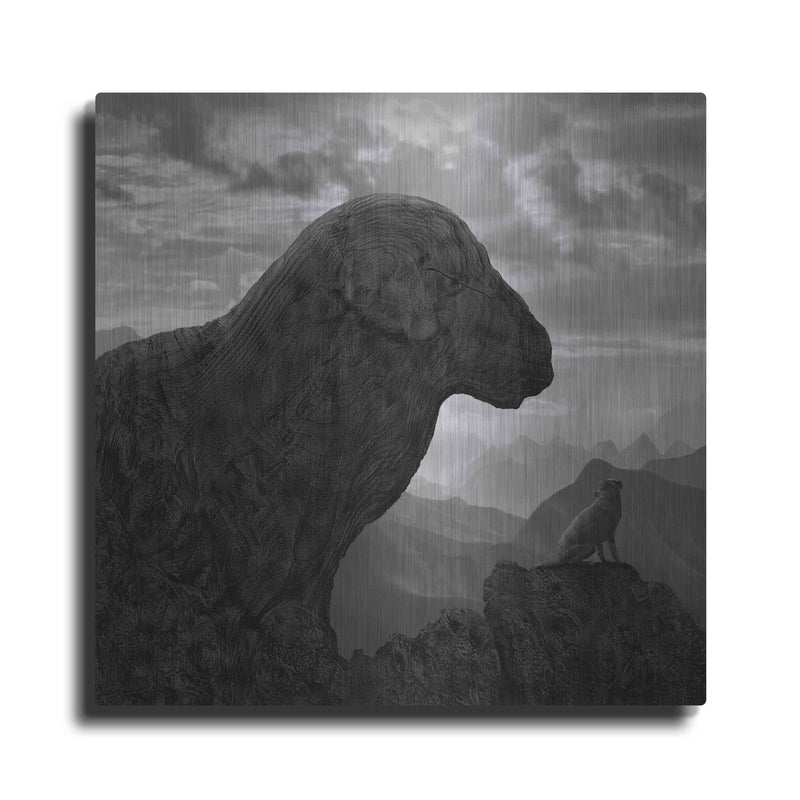 'Dog Rock' by Dariusz Klimczak – Metal Wall Art