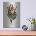 'Tropical Sprig' by House Fenway – Metal Wall Art, 12x16 room view