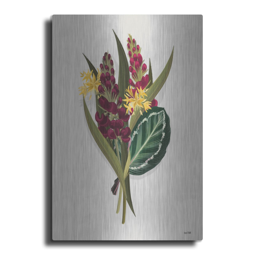 'Tropical Sprig' by House Fenway – Metal Wall Art