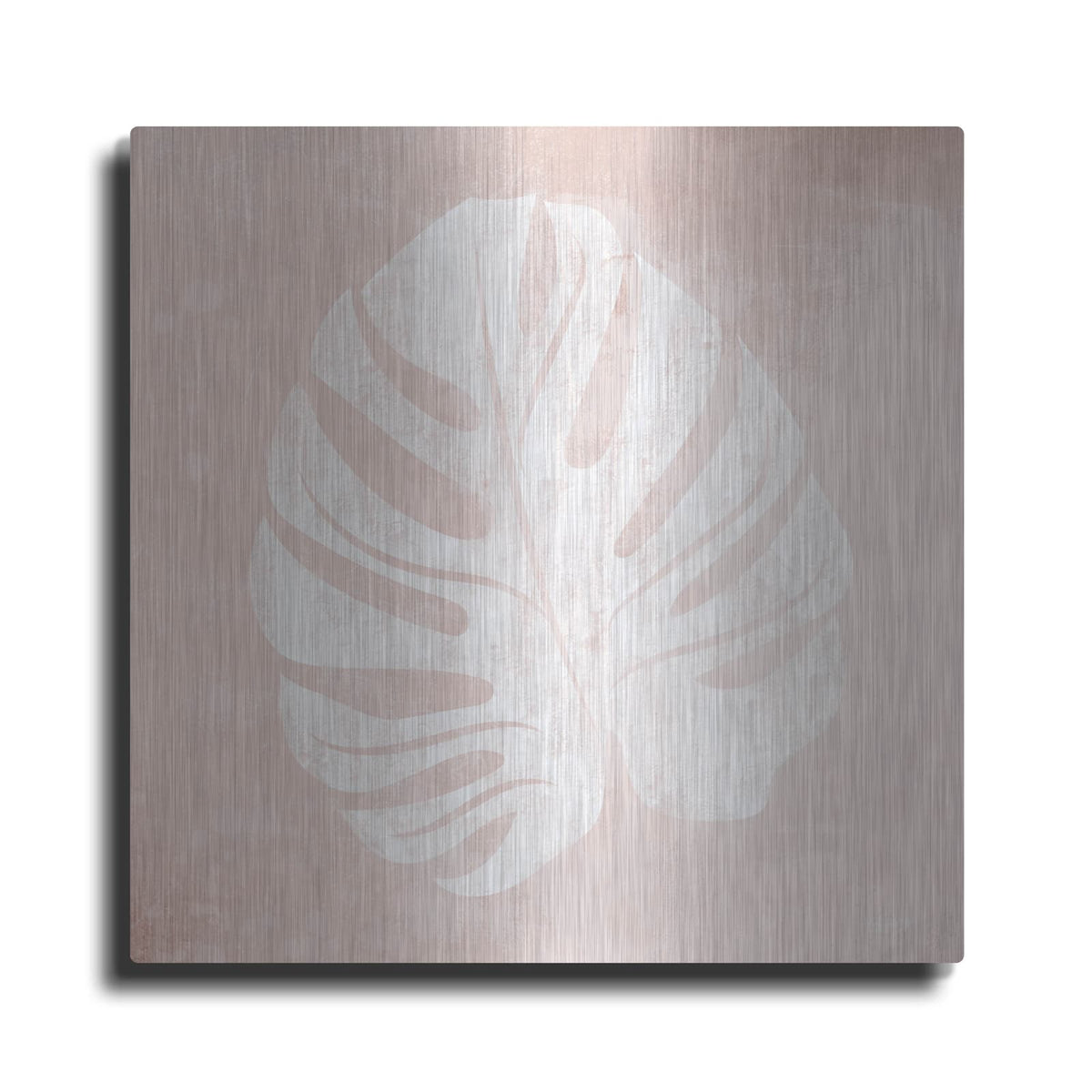 'Blush Fern III' by House Fenway – Metal Wall Art