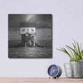 'House' by Dariusz Klimczak – Metal Wall Art, 12x12 room view