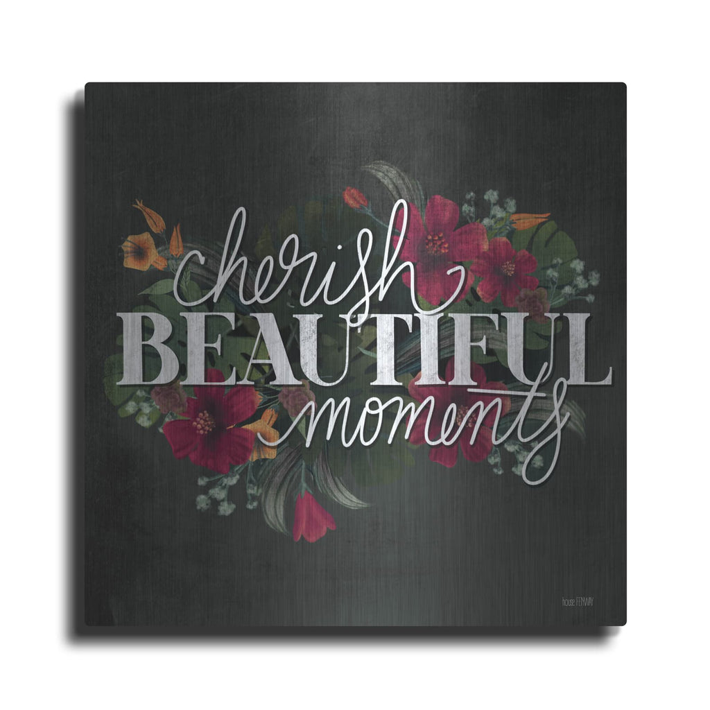 'Cherish Moments' by House Fenway – Metal Wall Art