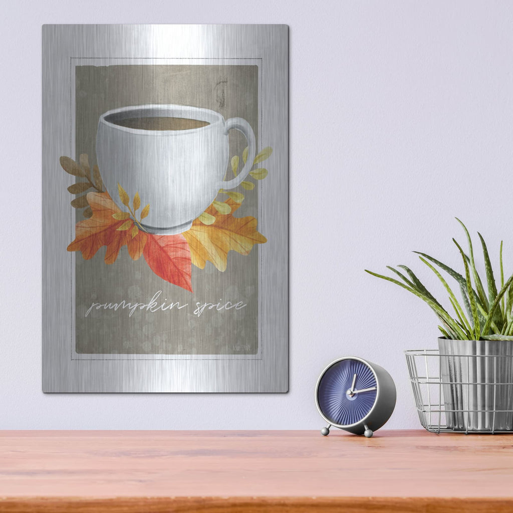'Pumpkin Spice' by House Fenway – Metal Wall Art, 12x16 room view