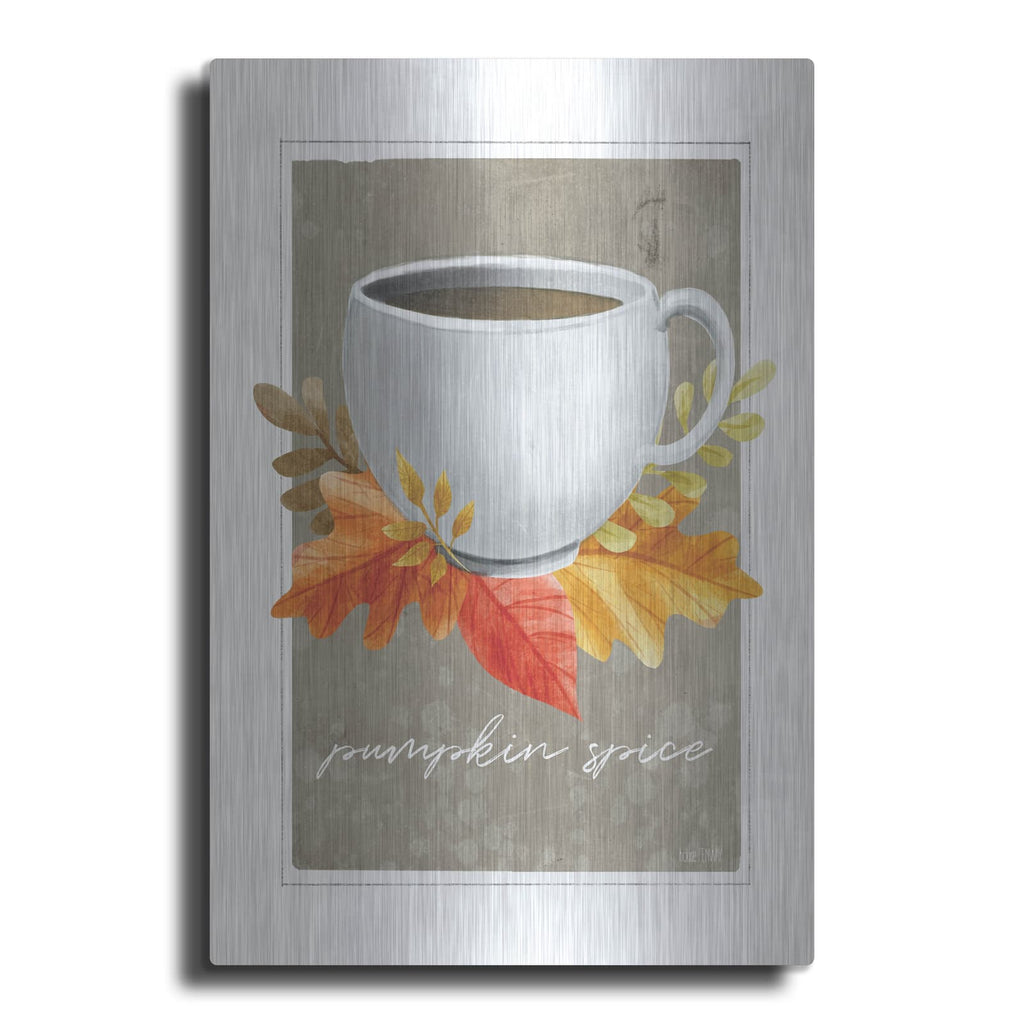 'Pumpkin Spice' by House Fenway – Metal Wall Art
