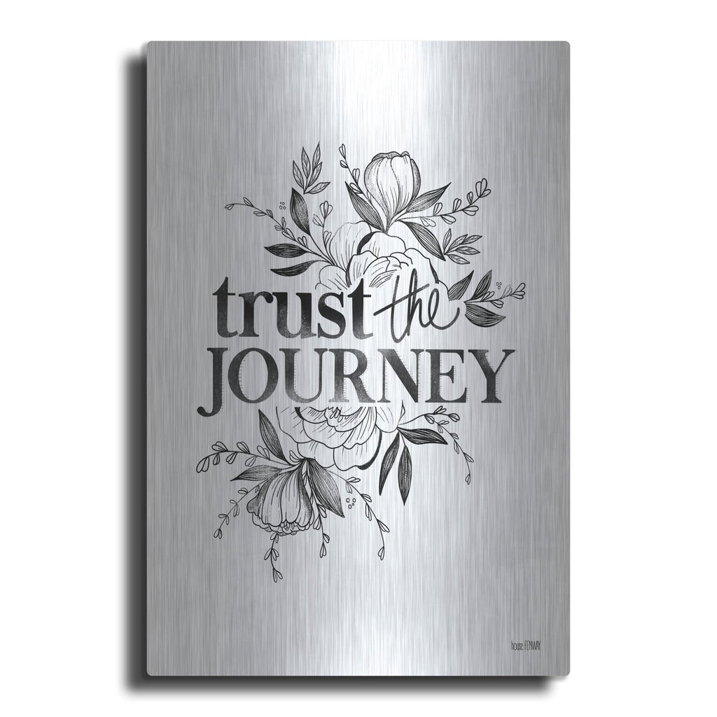 'Trust the Journey' by House Fenway – Metal Wall Art