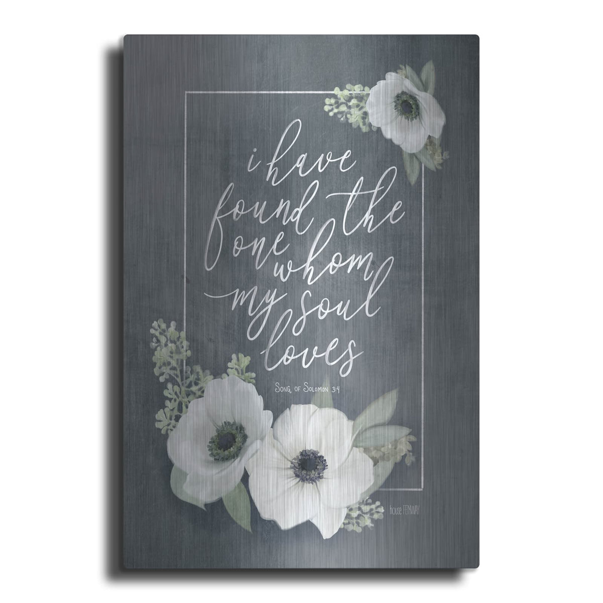 'My Soul Loves' by House Fenway – Metal Wall Art