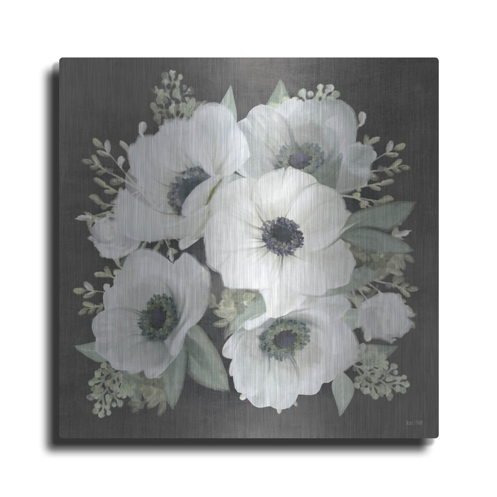 'Anemone Square II' by House Fenway – Metal Wall Art