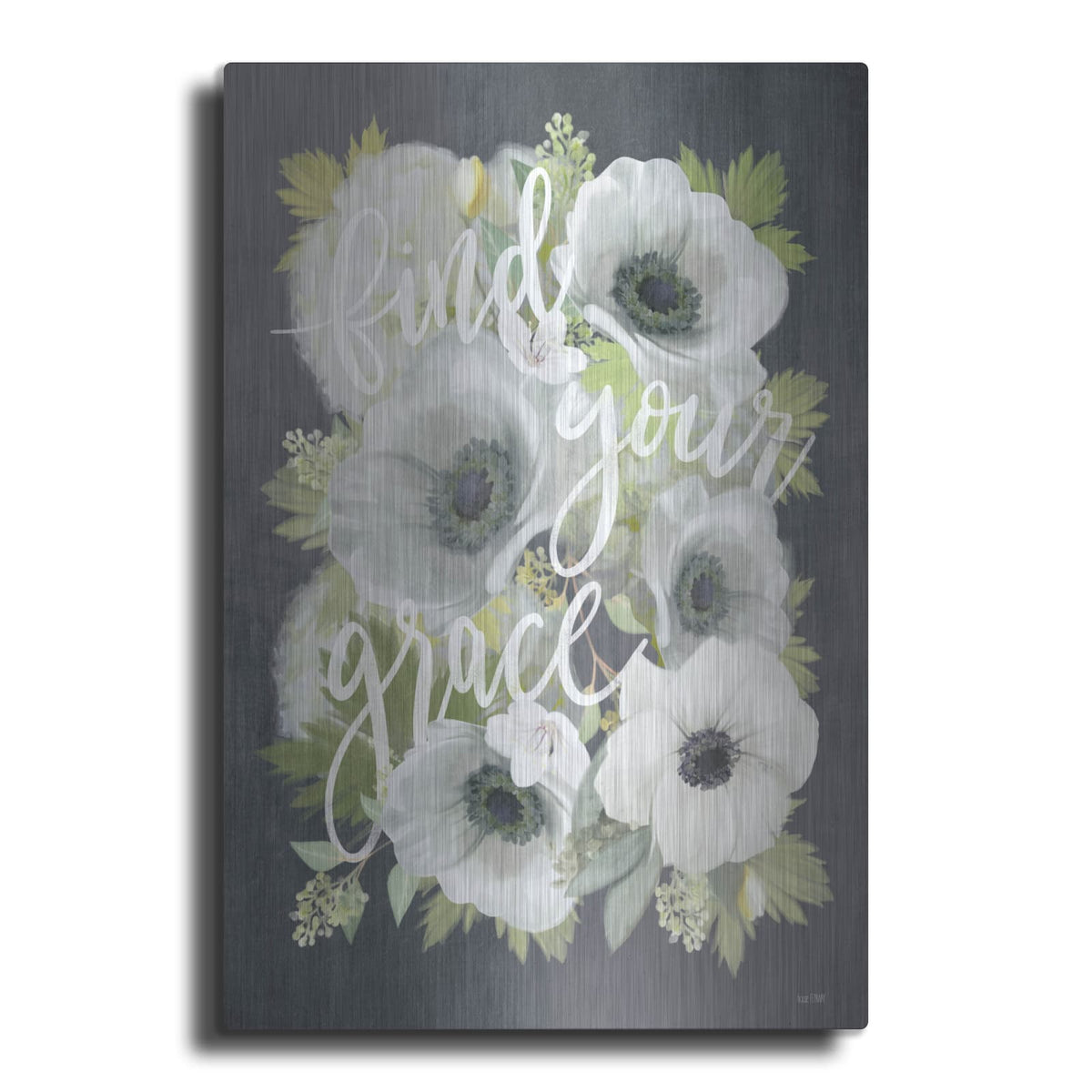 'Find Your Grace' by House Fenway – Metal Wall Art