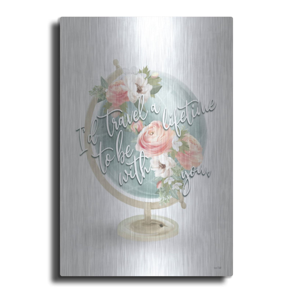 'Travel A Lifetime' by House Fenway – Metal Wall Art