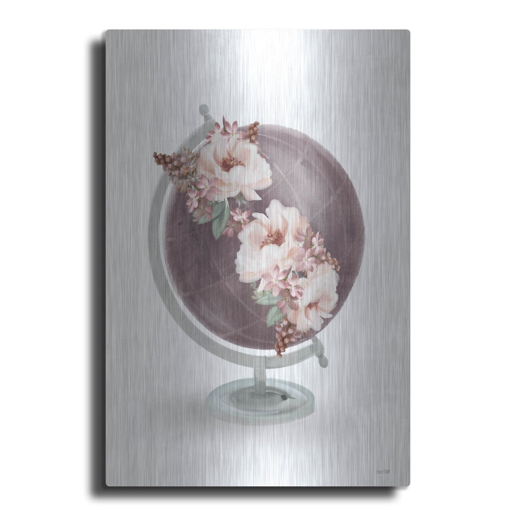 'World in Bloom' by House Fenway – Metal Wall Art