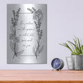 'Be Fearless' by House Fenway – Metal Wall Art, 12x16 room view
