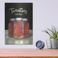 'Farm Fresh Tomatoes' by House Fenway – Metal Wall Art, 12x16 room view