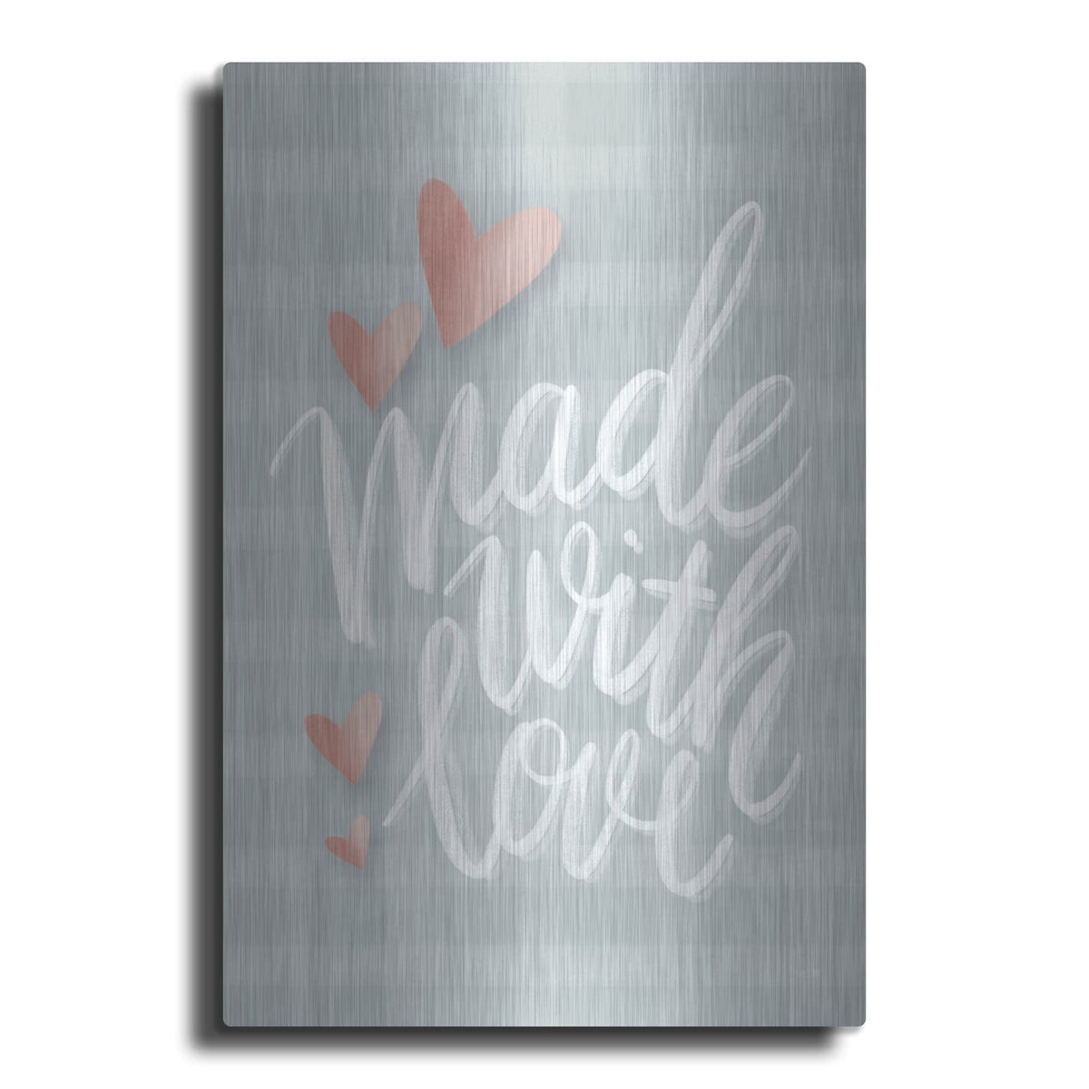 'Made with Love' by House Fenway – Metal Wall Art