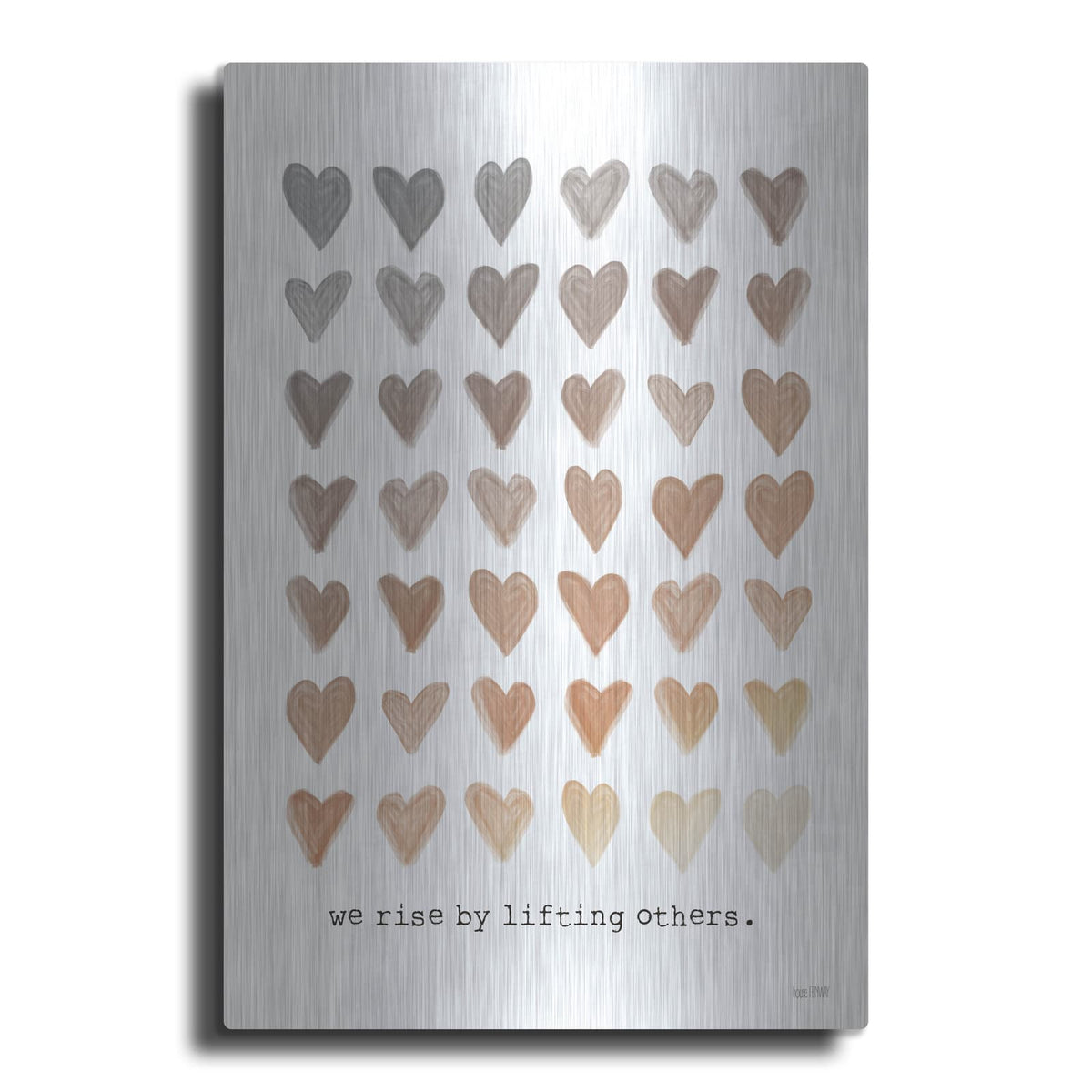 'We Rise' by House Fenway – Metal Wall Art