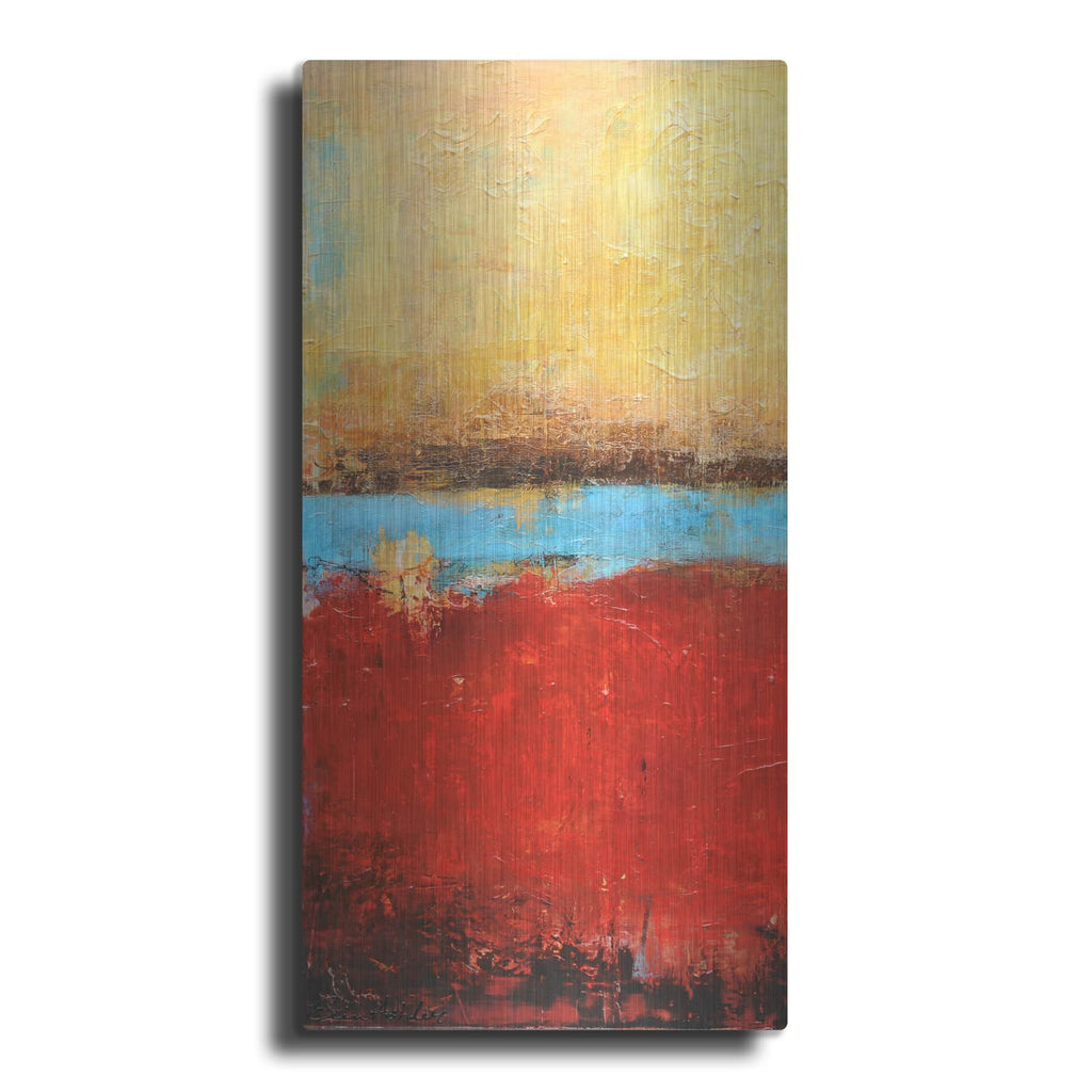 'Golden Dawn I' by Erin Ashley – Metal Wall Art