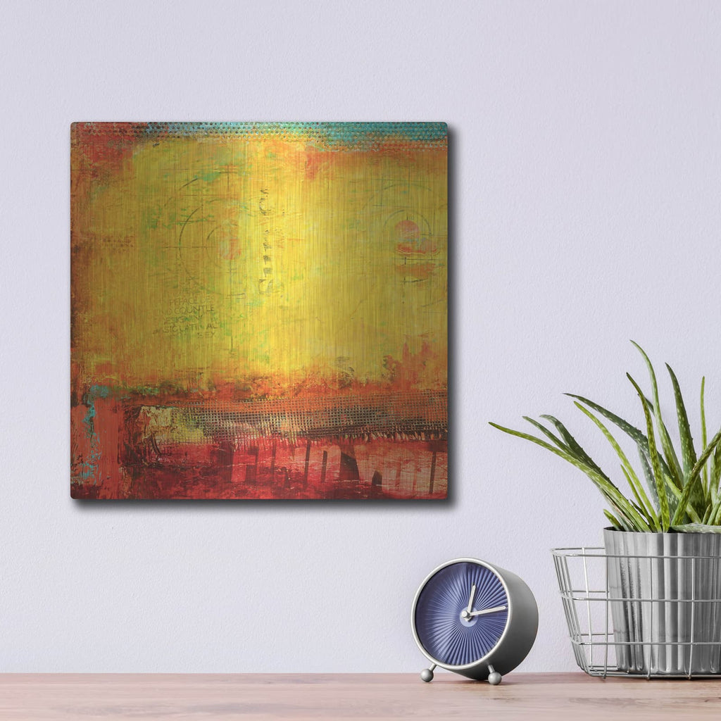 'Inner Circle II' by Erin Ashley – Metal Wall Art, 12x12 room view