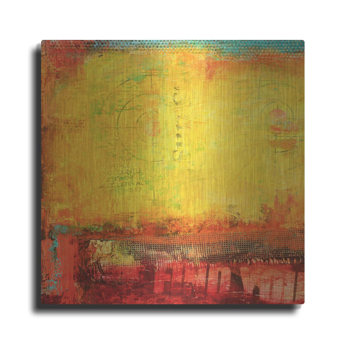 'Inner Circle II' by Erin Ashley – Metal Wall Art