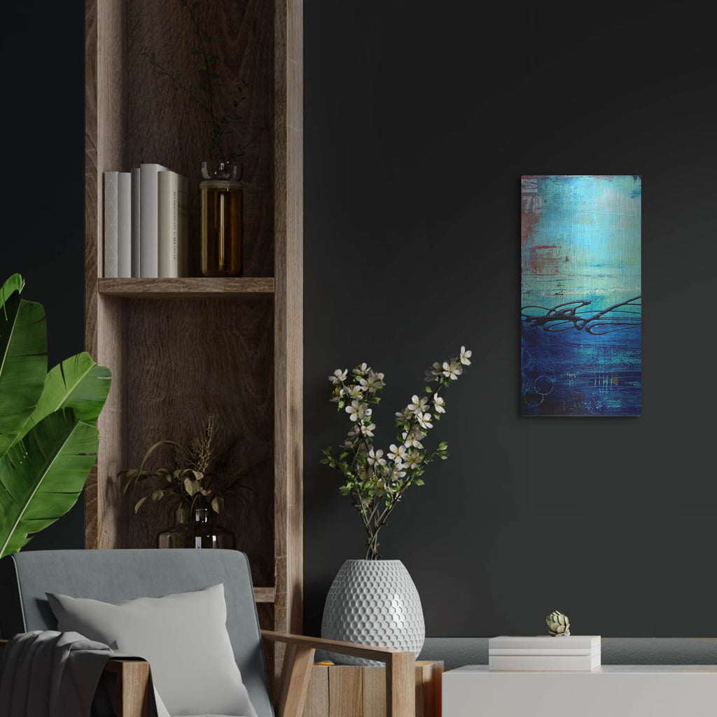 'Venice Beach I' by Erin Ashley – Metal Wall Art, 12x24 room view