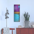 '2-Up Jewel of the Nile II' by Erin Ashley – Metal Wall Art, 12x36 room view