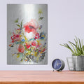 'Summer Garden One' by Karin J – Metal Wall Art, 12x16 room view