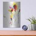 'Sweet Peas' by Karin J – Metal Wall Art, 12x16 room view