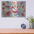 'Bohemian Garden' by Karin J – Metal Wall Art, 16x12 room view