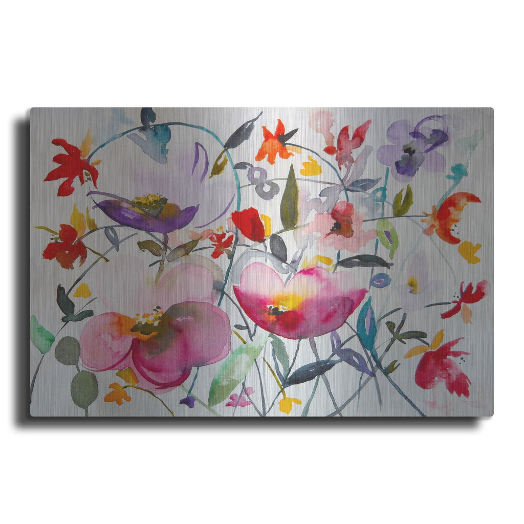 'Bohemian Garden' by Karin J – Metal Wall Art