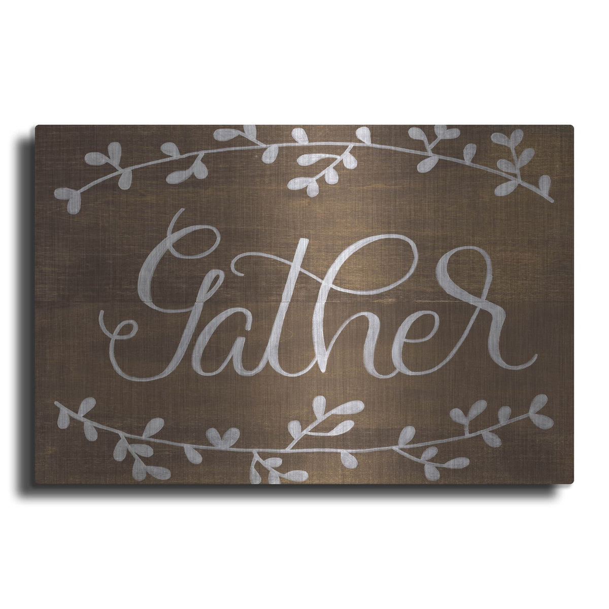 'Gather Leaf' by Fearfully Made – Metal Wall Art