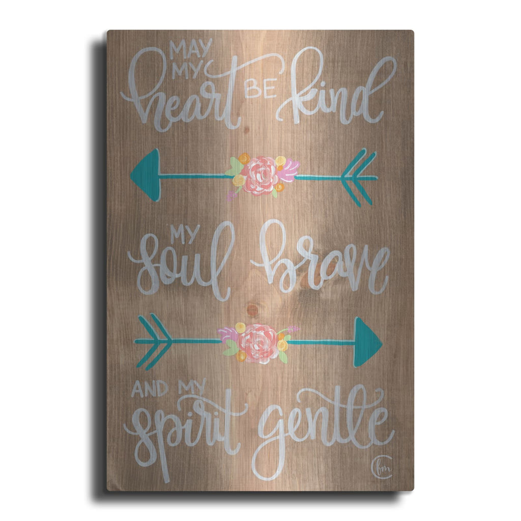 'Gentle Spirit Arrows' by Fearfully Made – Metal Wall Art
