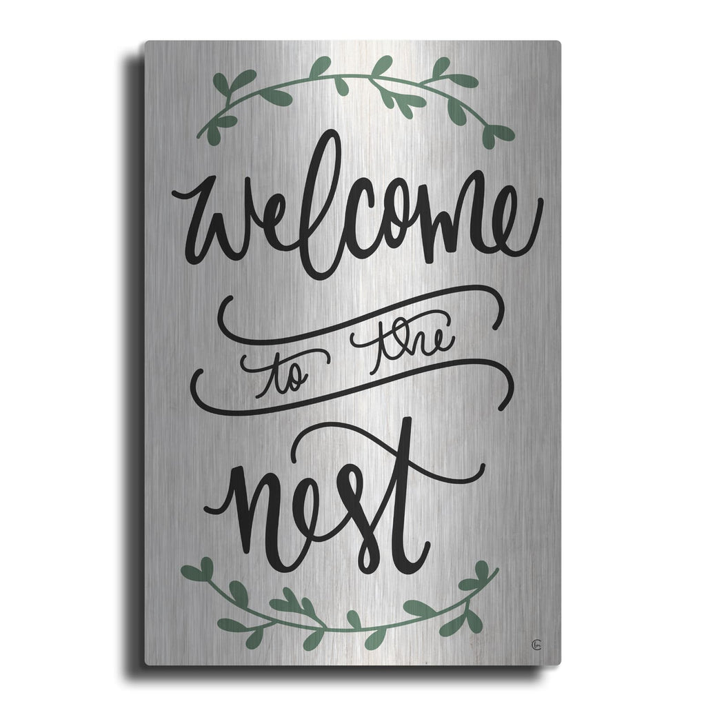 'Welcome to the Nest' by Fearfully Made – Metal Wall Art
