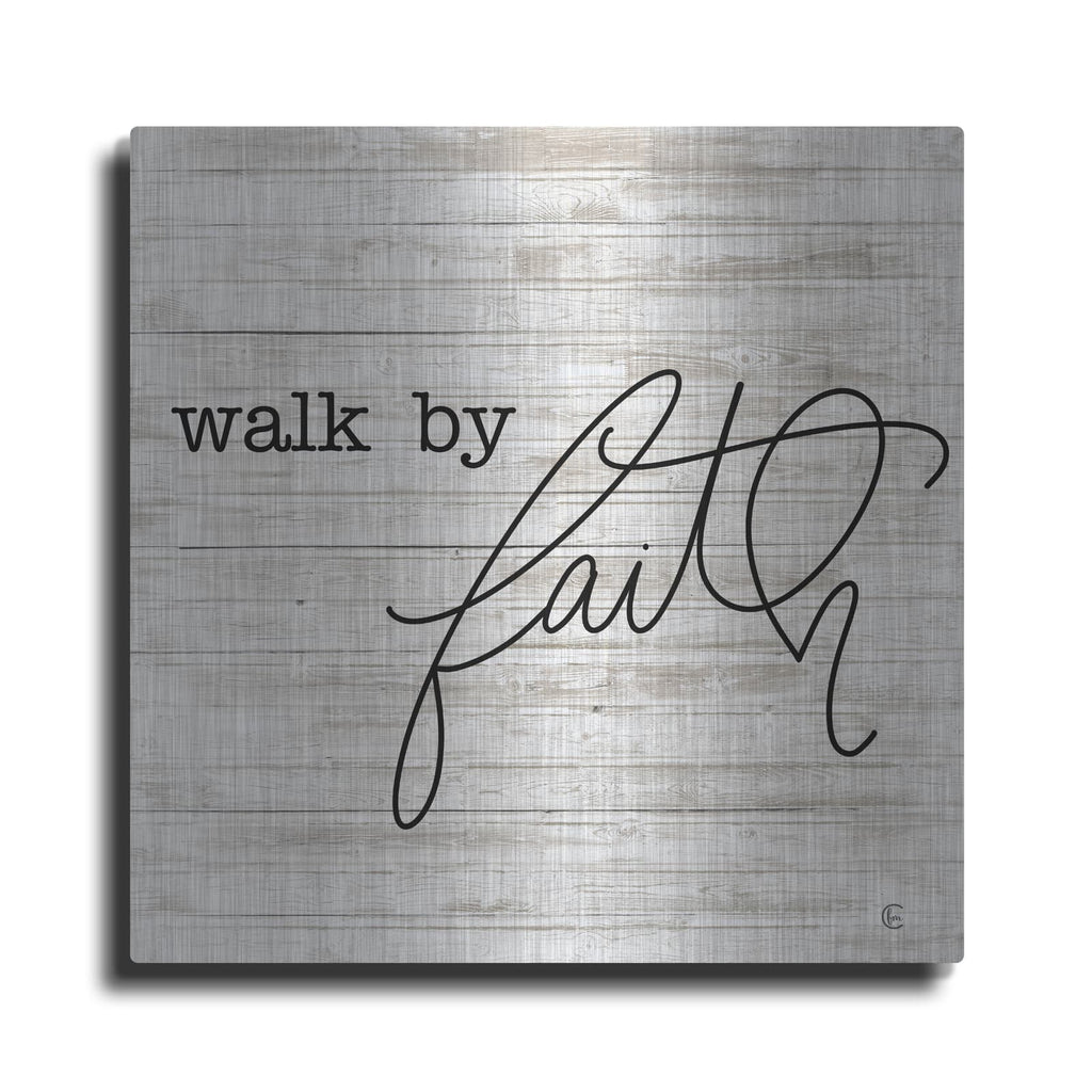 'Walk' by Fearfully Made – Metal Wall Art