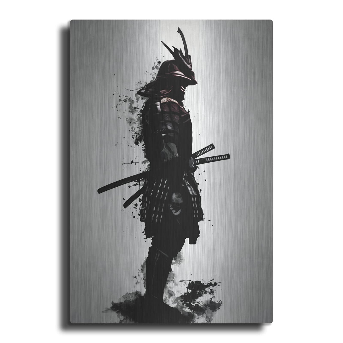 'Armored Samurai' by Nicklas Gustafsson – Metal Wall Art