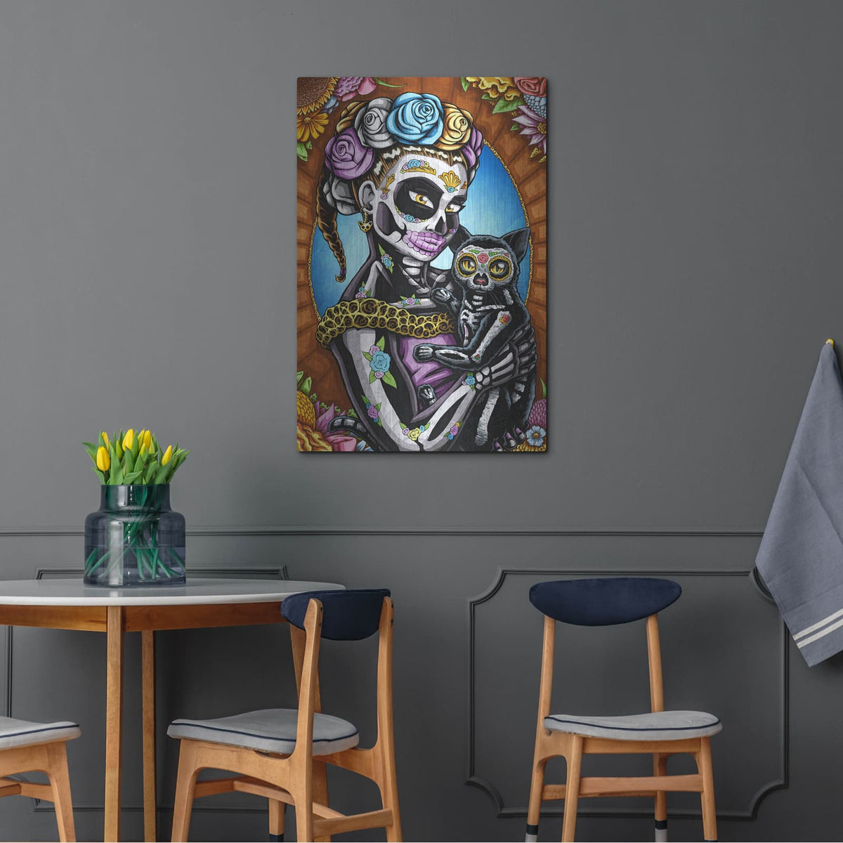'Calala' by Nicholas Ivins – Metal Wall Art, 24x36 room view