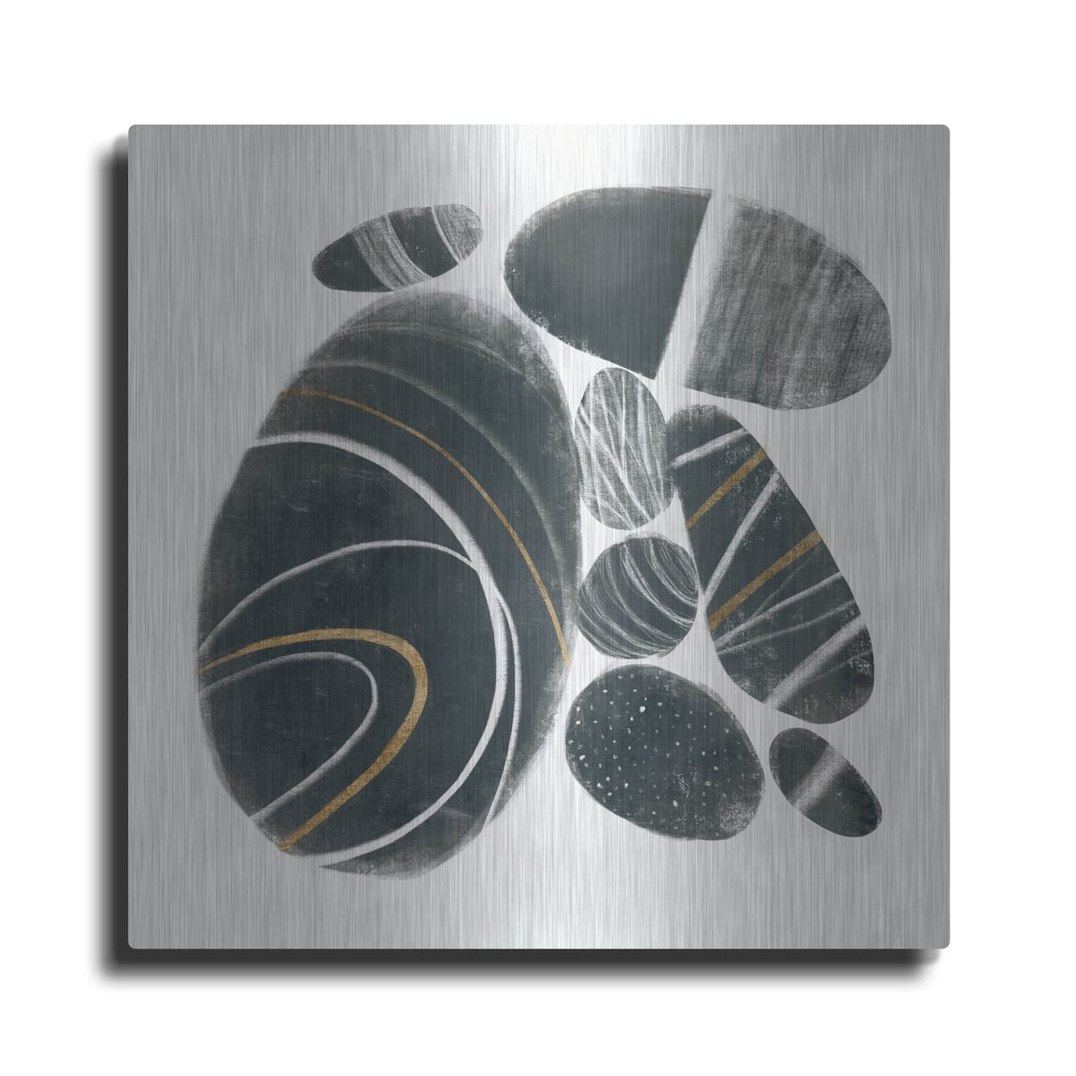 'Mineralize II' by Victoria Borges – Metal Wall Art