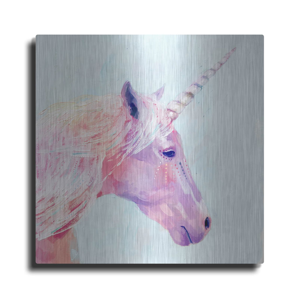 'Mystic Unicorn I' by Victoria Borges – Metal Wall Art