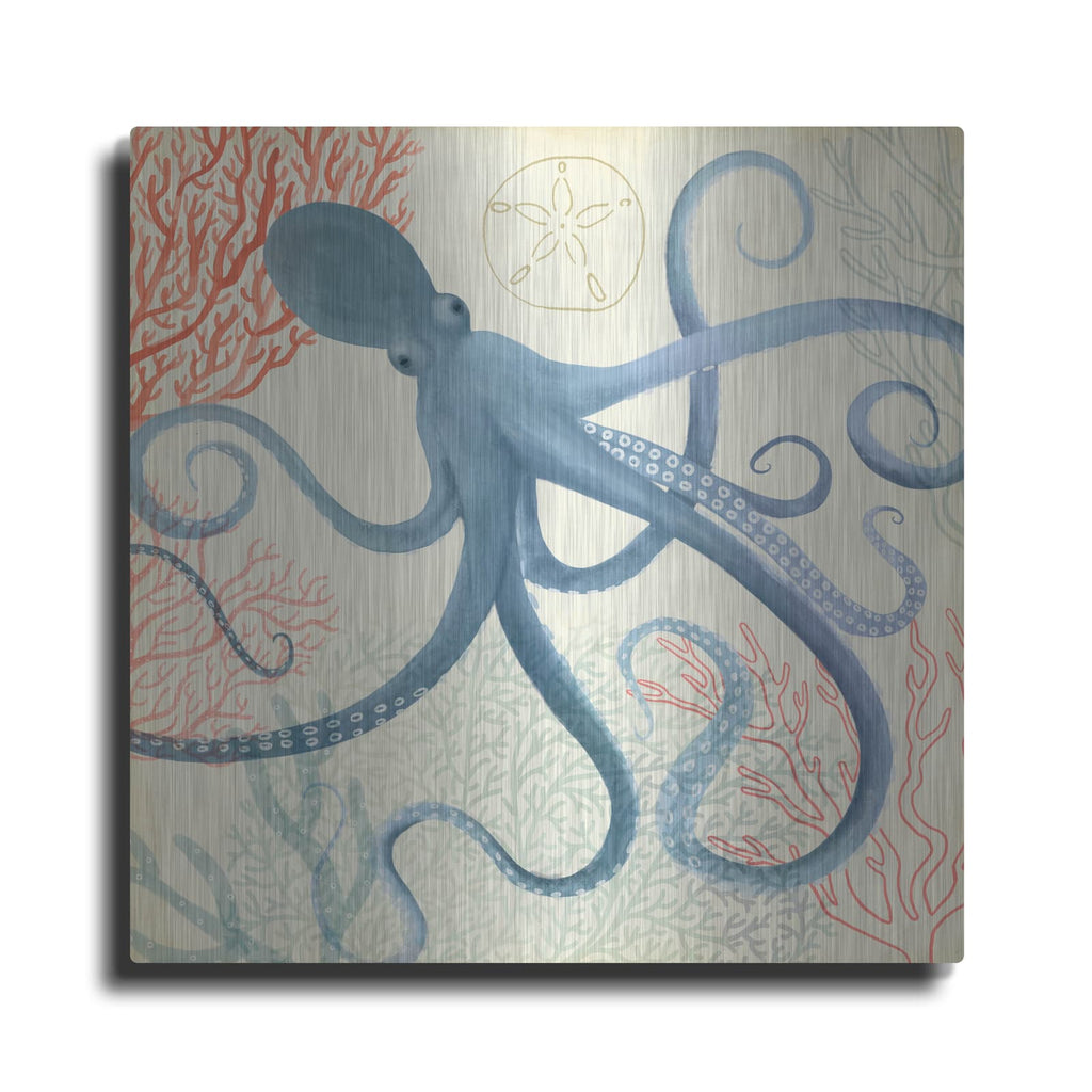 'Underwater Whimsy III' by Victoria Borges – Metal Wall Art