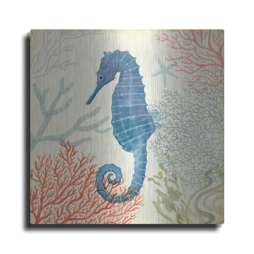 'Underwater Whimsy IV' by Victoria Borges – Metal Wall Art