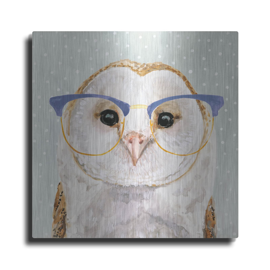 'Four-Eyed Forester II' by Victoria Borges – Metal Wall Art