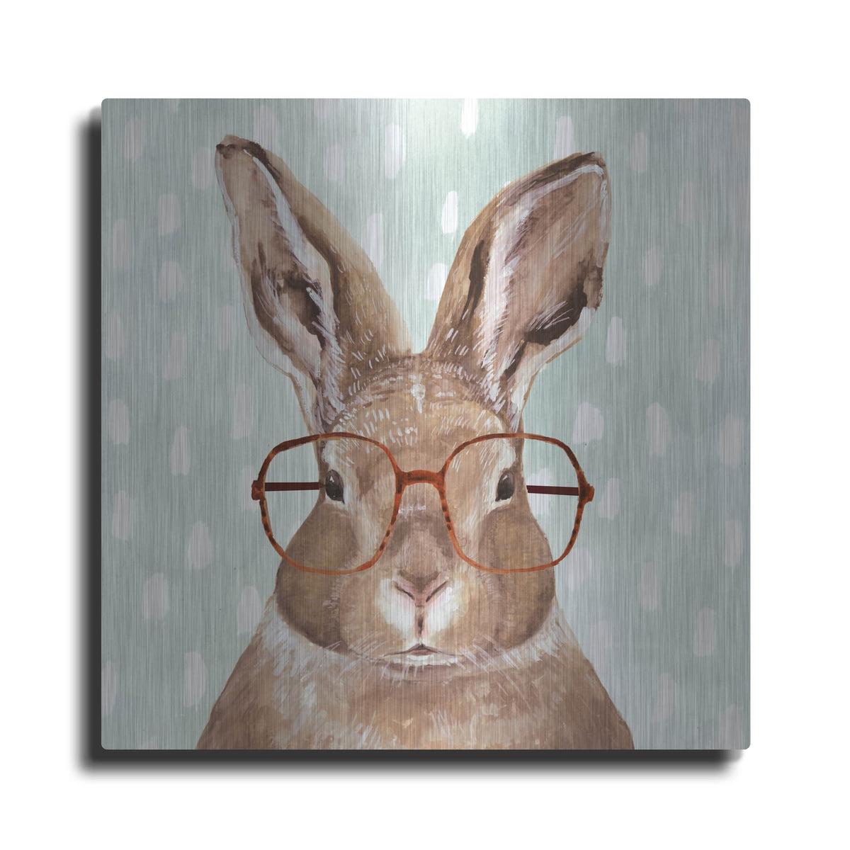 'Four-Eyed Forester III' by Victoria Borges – Metal Wall Art