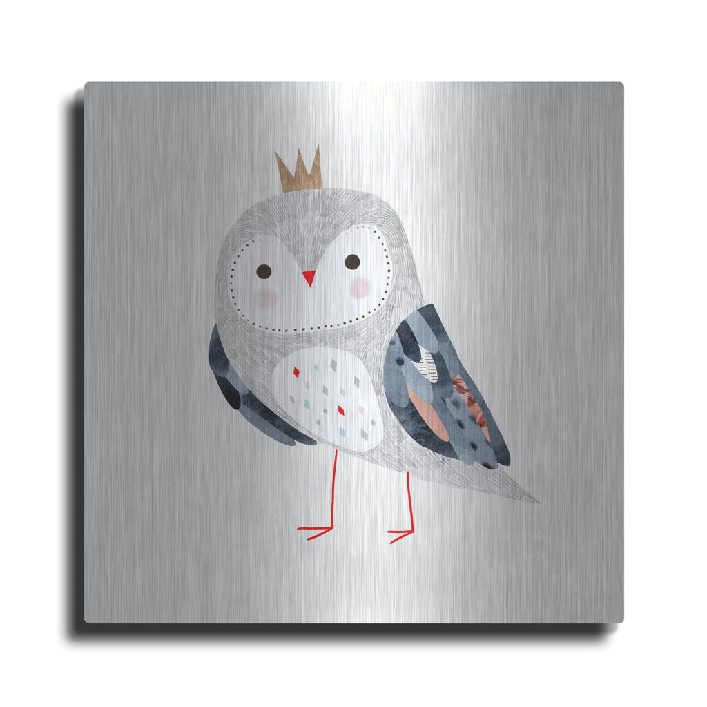'Crowned Critter II' by Victoria Borges – Metal Wall Art