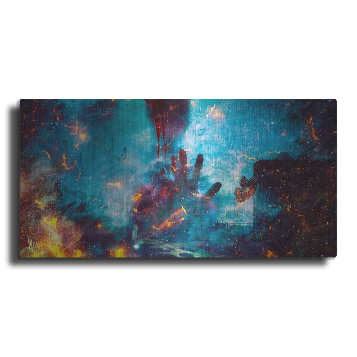 'Between Life and Death' by Mario Sanchez Nevado – Metal Wall Art