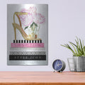 'Get Glam I' by Victoria Borges – Metal Wall Art, 12x16 room view