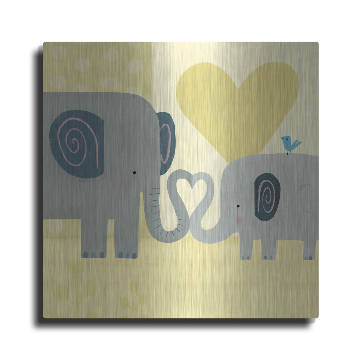 'Mama and Me III' by Victoria Borges – Metal Wall Art