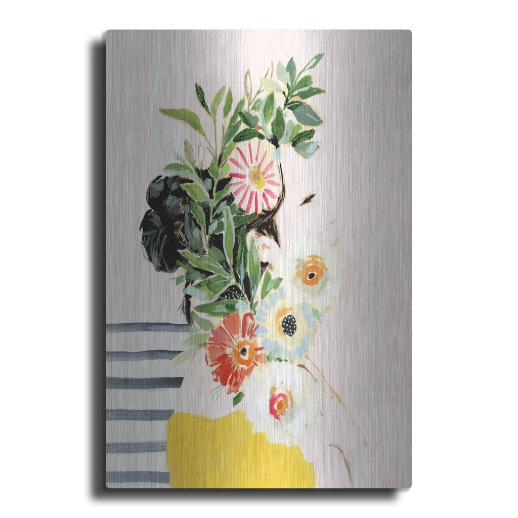 'Grow Your Own Way I' by Victoria Borges – Metal Wall Art