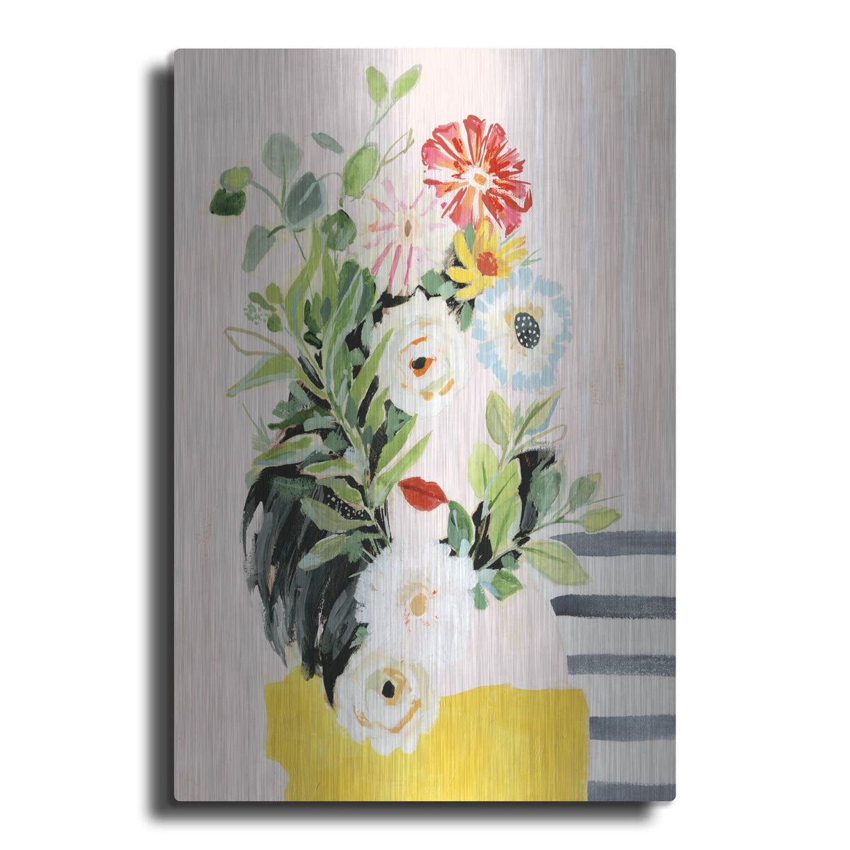 'Grow Your Own Way II' by Victoria Borges – Metal Wall Art
