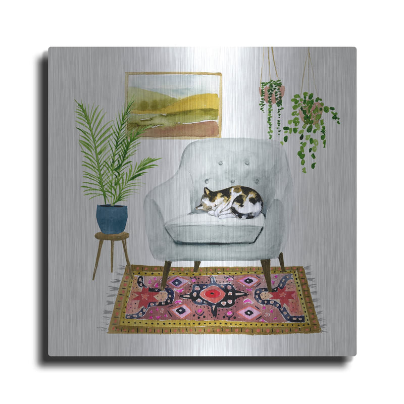 'Homebody II' by Victoria Borges – Metal Wall Art
