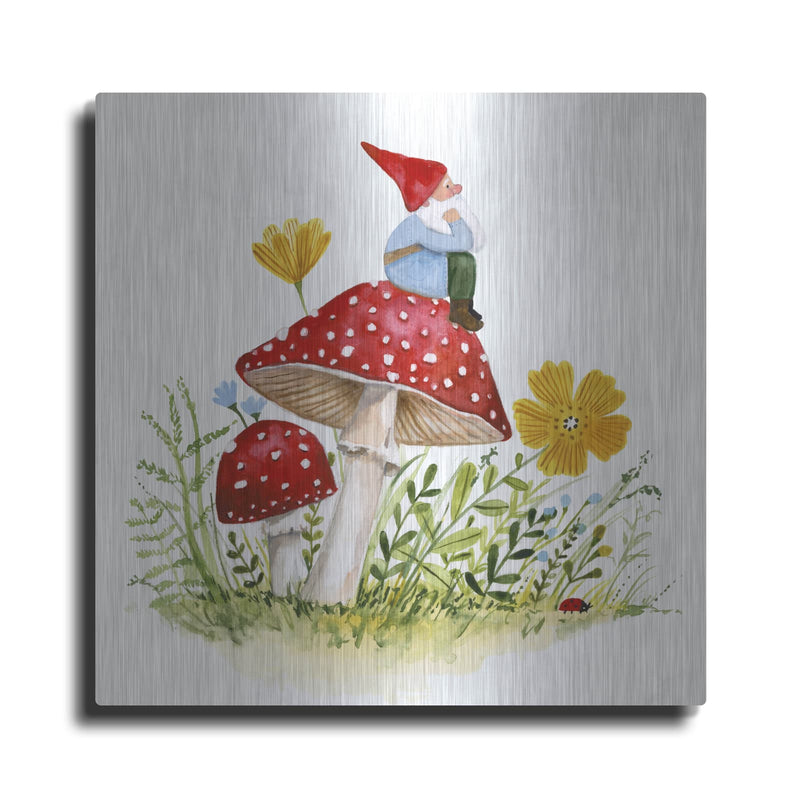 'Garden Guardian I' by Victoria Borges – Metal Wall Art