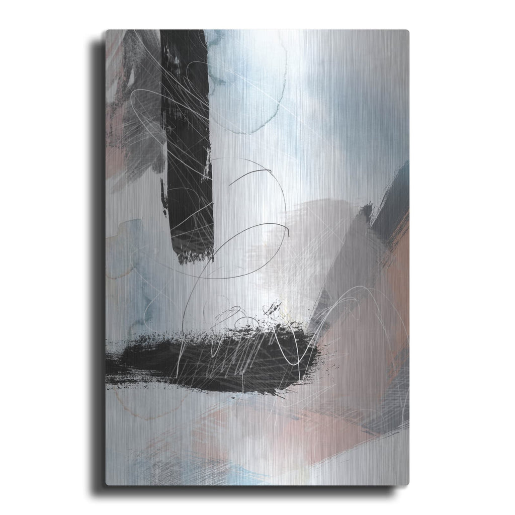 'Abstract Blush No. 1' by Louis Duncan – Metal Wall Art