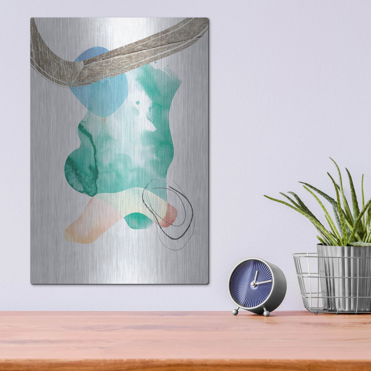 'Eternal Radiance No. 2' by Louis Duncan – Metal Wall Art, 12x16 room view