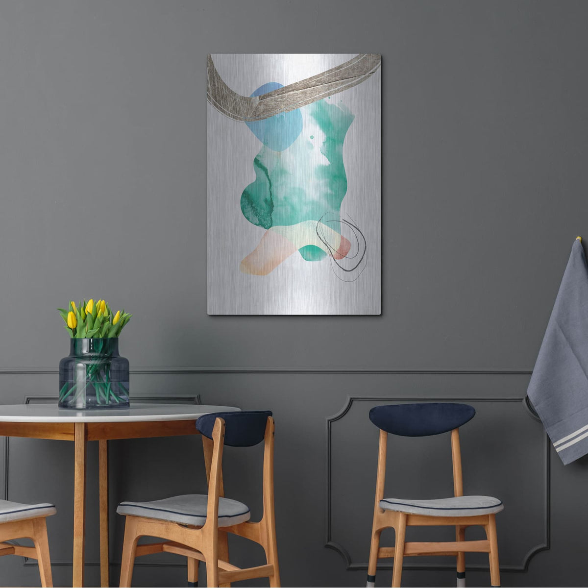 'Eternal Radiance No. 2' by Louis Duncan – Metal Wall Art, 24x36 room view